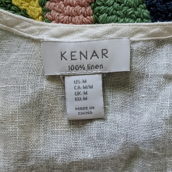 🌸Kenar sleeveless linen tunic🌸 - Picture 5 of 6
